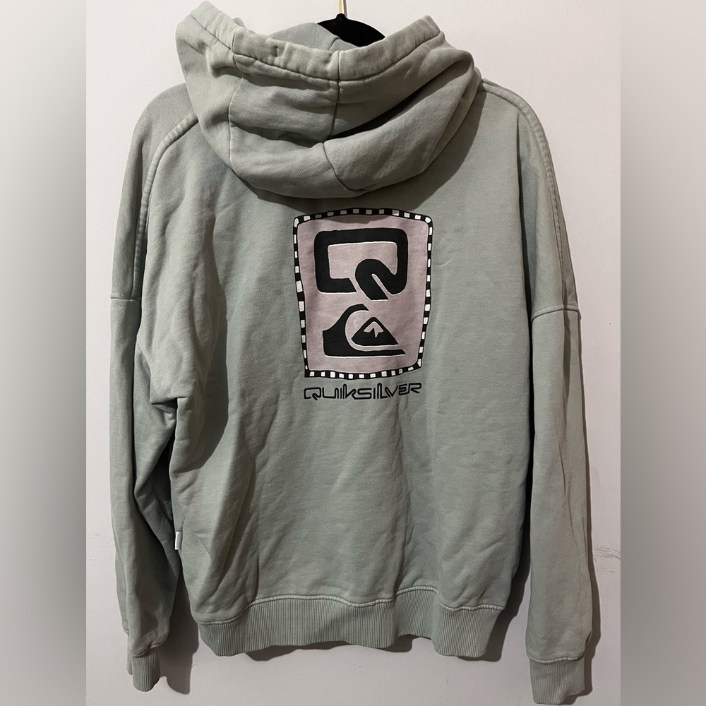 Quiksilver Unisex Graphic Hoodie Sweatshirt. Size M